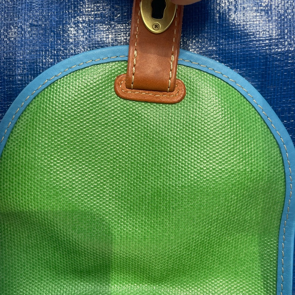 Green Fossil crossbody messenger handbag New without the tags - Picture 7 of 9